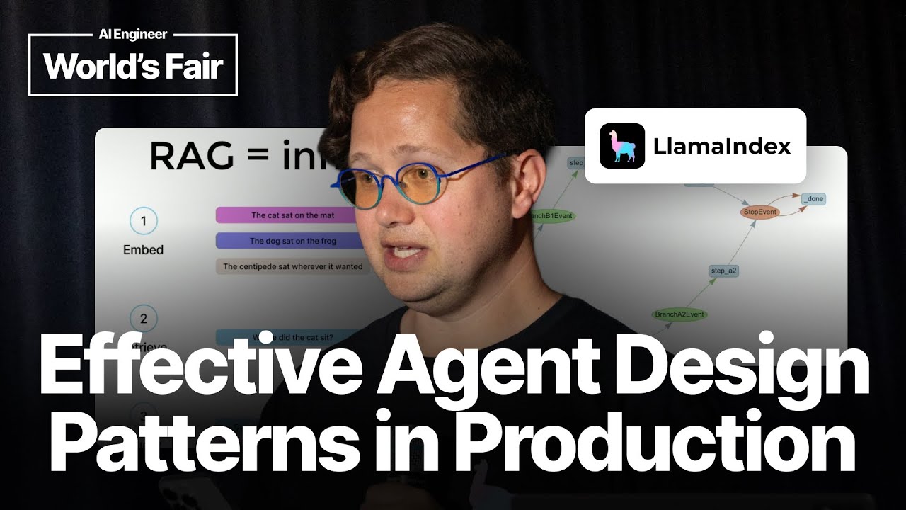 LlamaIndex: Effective agent design patterns in production