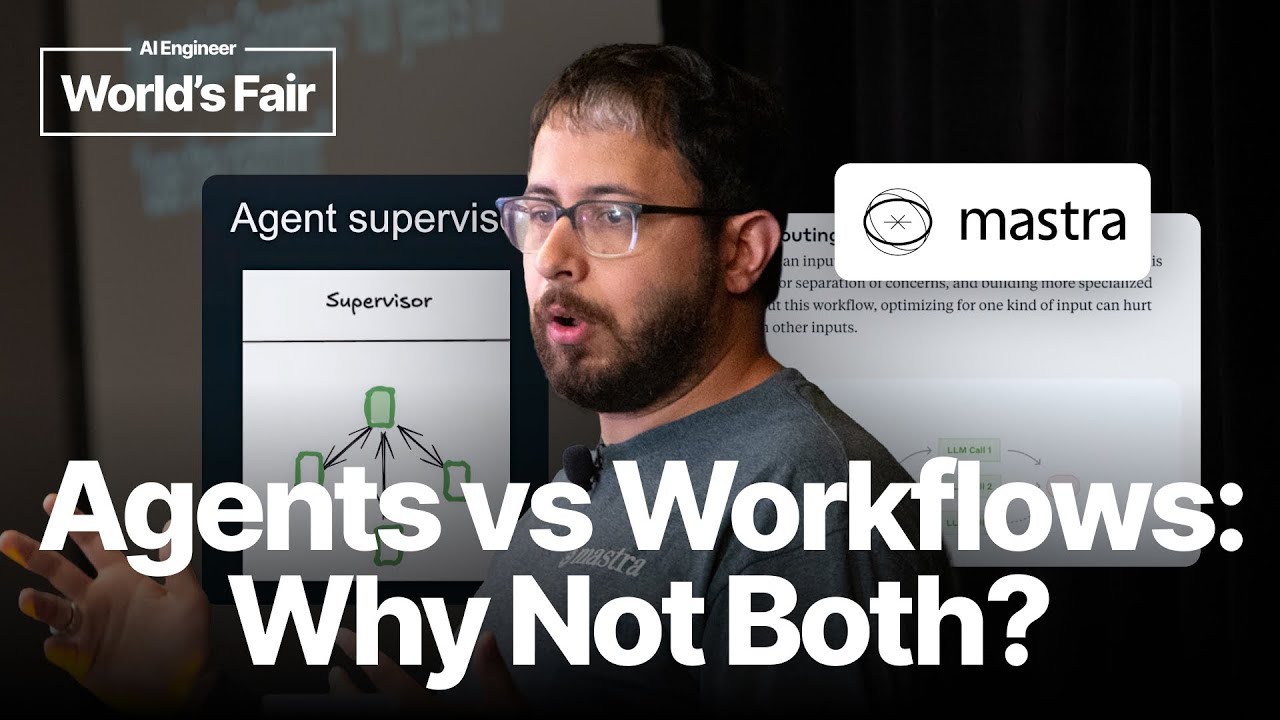 Mastra: Agents vs Workflows: Why Not Both?